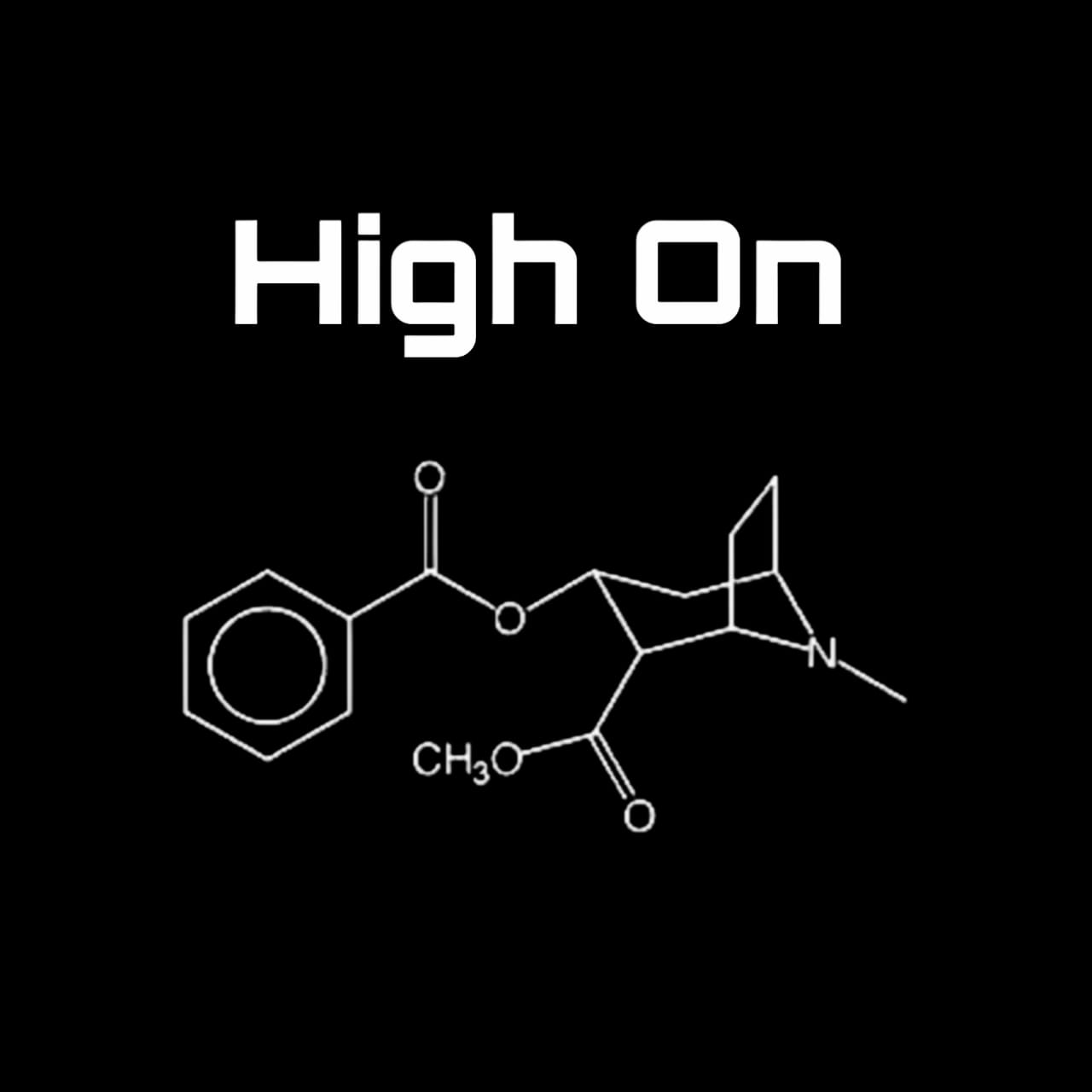 Hoodie Design — High On Cocaine